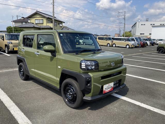 タフトX15インチスチールホイール(ブラック塗装) マニュアルレベリング機能付フルLEDヘッドランプ マルチインフォメーションディスプレイ(静岡県)の中古車