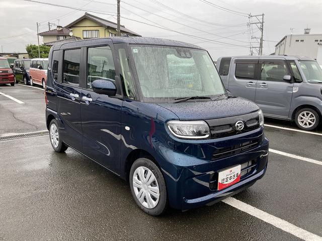 タントＸ１４インチフルホイールキャップ　フルＬＥＤヘッドランプ　オート格納式カラードドアミラー　左側パワースライドドア　ＴＦＴカラーマルチインフォメーションディスプレイ　フルファブリックシート（静岡県）の中古車