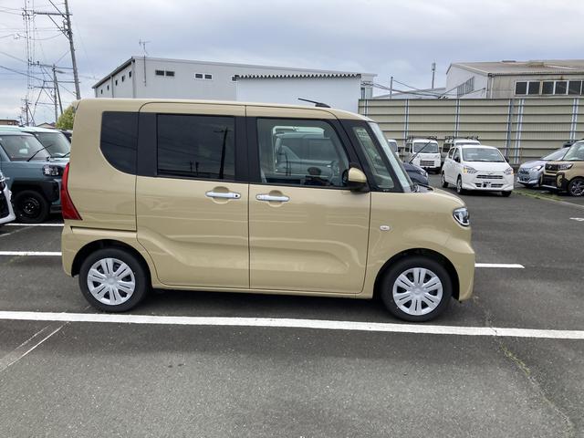 タントＸリミテッド１４インチフルホイールキャップ　フルＬＥＤヘッドランプ　オート格納式カラードドアミラー　両側パワースライドドア　ＴＦＴカラーマルチインフォメーションディスプレイ　フルファブリックシート（静岡県）の中古車