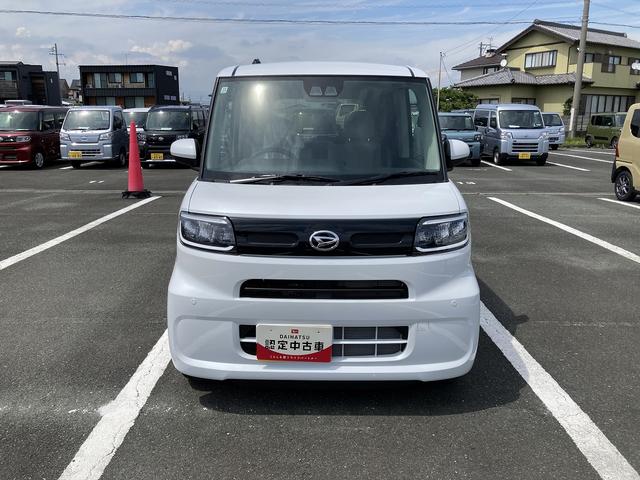 タントＸリミテッド１４インチフルホイールキャップ　フルＬＥＤヘッドランプ　オート格納式カラードドアミラー　両側パワースライドドア　ＴＦＴカラーマルチインフォメーションディスプレイ　フルファブリックシート（静岡県）の中古車