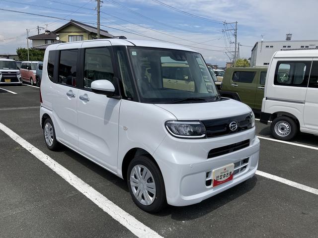 タントＸリミテッド１４インチフルホイールキャップ　フルＬＥＤヘッドランプ　オート格納式カラードドアミラー　両側パワースライドドア　ＴＦＴカラーマルチインフォメーションディスプレイ　フルファブリックシート（静岡県）の中古車