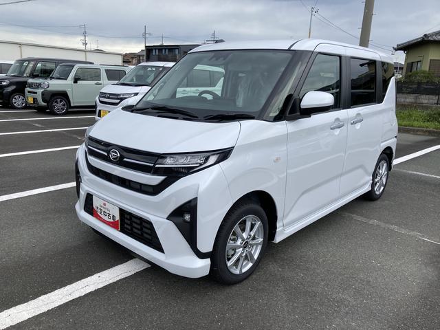 ムーヴＧキーフリーシステム　プッシュボタンスタート　ＬＥＤヘッドライト　１４インチアルミホイール　ＴＦＴカラーマルチインフォメーションディスプレイ　左側パワースライドドア　タコメーター（静岡県）の中古車