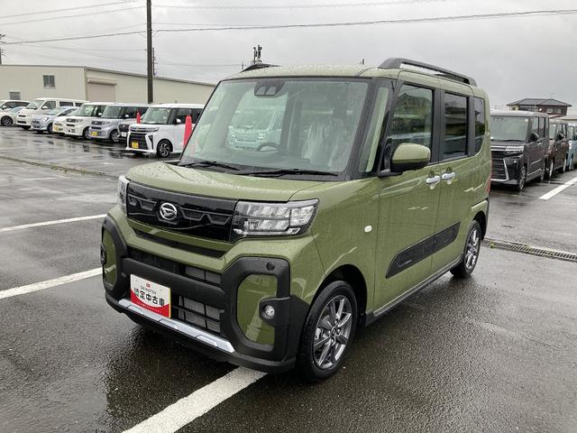 タントファンクロス14インチアルミホイール フルLEDヘッドランプ オート格納式カラードドアミラー 両側パワースライドドア キーフリーシステム プッシュボタンスタート(静岡県)の中古車