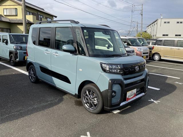 タントファンクロスリミテッド14インチアルミホイール フルLEDヘッドランプ オート格納式カラードドアミラー 両側パワースライドドア キーフリーシステム プッシュボタンスタート(静岡県)の中古車