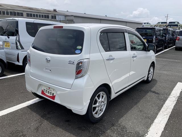 ミライースG SA14インチアルミホイール オート格納式カラードドアミラー 自発光式デジタルメーターブルーイルミネーションメーター オートエアコン(プッシュ式) キーフリーシステム(静岡県)の中古車