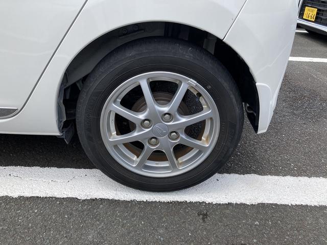 ミライースG SA14インチアルミホイール オート格納式カラードドアミラー 自発光式デジタルメーターブルーイルミネーションメーター オートエアコン(プッシュ式) キーフリーシステム(静岡県)の中古車