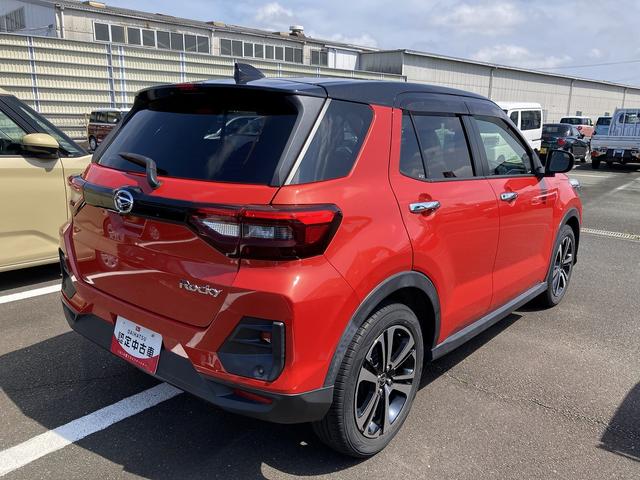 ロッキープレミアム17インチアルミホイール UVIRカット遮音ガラス フルLEDヘッドランプ キーフリーシステム 革巻きステアリングホイール 本革シフトノブ アクティブマルチインフォメーションメーター(静岡県)の中古車