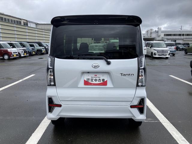 タントカスタムRS15インチアルミホイール キーフリーシステム プッシュボタンスタート オートエアコン(プッシュ式) フルLEDヘッドランプ オート格納式カラードドアミラー 本革巻ステアリングホイール(静岡県)の中古車