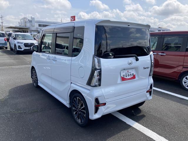 タントカスタムRS15インチアルミホイール キーフリーシステム プッシュボタンスタート オートエアコン(プッシュ式) フルLEDヘッドランプ オート格納式カラードドアミラー 本革巻ステアリングホイール(静岡県)の中古車