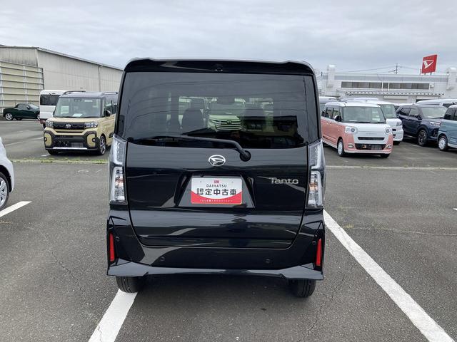 タントカスタムXリミテッド14インチアルミホイール 大型エアロバンパー フルLEDヘッドランプ オート格納式カラードドアミラー 両側パワースライドドア キーフリーシステム プッシュボタンスタート スマートクルーズ(静岡県)の中古車
