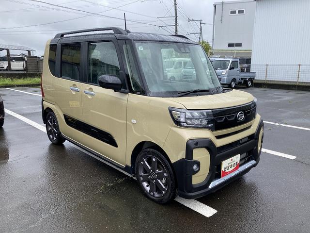タントファンクロスターボリミテッド15インチアルミホイール キーフリーシステム プッシュボタンスタート オートエアコン(プッシュ式) フルLEDヘッドランプ 本革巻ステアリングホイール スマートクルーズ(静岡県)の中古車