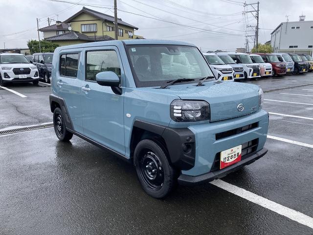 タフトX15インチスチールホイール(ブラック塗装) マニュアルレベリング機能付フルLEDヘッドランプ マルチインフォメーションディスプレイ(静岡県)の中古車