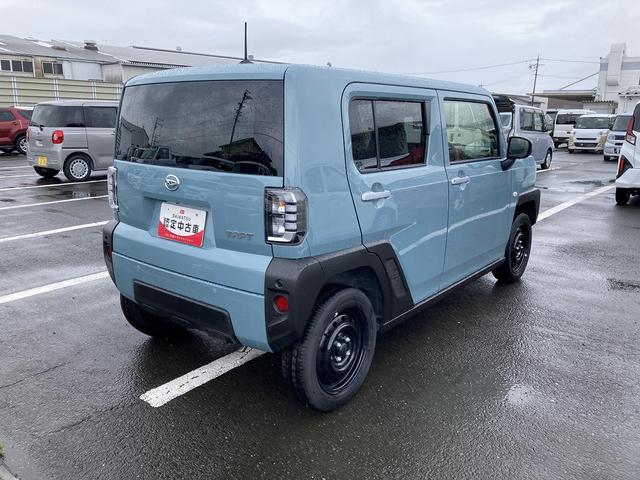 タフトX15インチスチールホイール(ブラック塗装) マニュアルレベリング機能付フルLEDヘッドランプ マルチインフォメーションディスプレイ(静岡県)の中古車