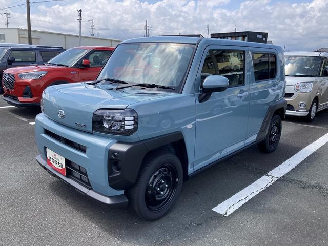 タフトX15インチスチールホイール(ブラック塗装) マニュアルレベリング機能付フルLEDヘッドランプ マルチインフォメーションディスプレイ(静岡県)の中古車