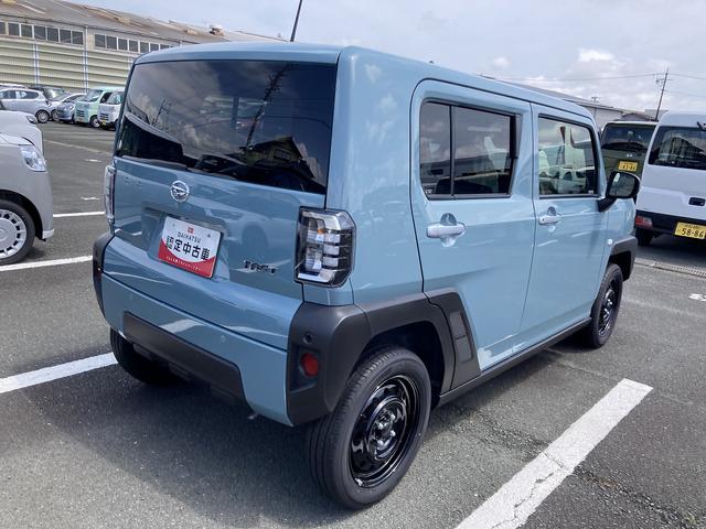 タフトX15インチスチールホイール(ブラック塗装) マニュアルレベリング機能付フルLEDヘッドランプ マルチインフォメーションディスプレイ(静岡県)の中古車