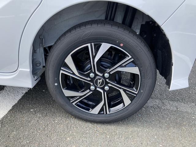 タントカスタムX14インチアルミホイール 大型エアロバンパー フルLEDヘッドランプ オート格納式カラードドアミラー 両側パワースライドドア キーフリーシステム プッシュボタンスタート(静岡県)の中古車