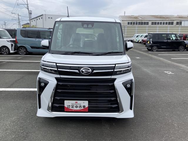 タントカスタムRS15インチアルミホイール キーフリーシステム プッシュボタンスタート オートエアコン(プッシュ式) フルLEDヘッドランプ オート格納式カラードドアミラー 本革巻ステアリングホイール(静岡県)の中古車