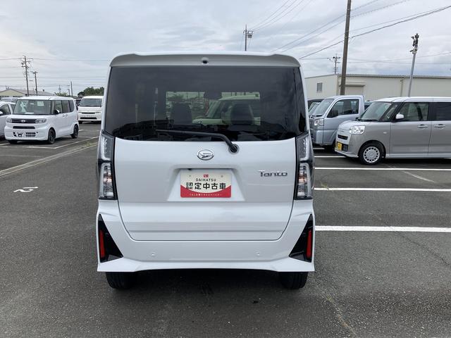 タントカスタムRS15インチアルミホイール キーフリーシステム プッシュボタンスタート オートエアコン(プッシュ式) フルLEDヘッドランプ オート格納式カラードドアミラー 本革巻ステアリングホイール(静岡県)の中古車