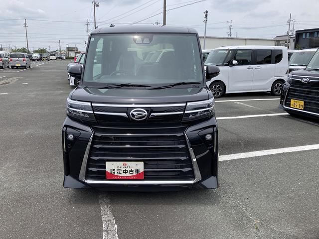 タントカスタムRS15インチアルミホイール キーフリーシステム プッシュボタンスタート オートエアコン(プッシュ式) フルLEDヘッドランプ オート格納式カラードドアミラー 本革巻ステアリングホイール(静岡県)の中古車