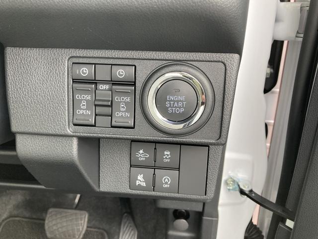 ムーヴキャンバスストライプスG14インチフルホイールキャップ LEDヘッドランプ LEDフォグランプ ホっとカップホルダー 両側パワースライドドア キーフリーシステム プッシュボタンスタート UVカットガラス(静岡県)の中古車