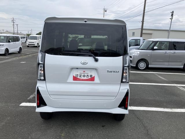 タントカスタムX14インチアルミホイール 大型エアロバンパー フルLEDヘッドランプ オート格納式カラードドアミラー 両側パワースライドドア キーフリーシステム プッシュボタンスタート(静岡県)の中古車