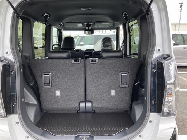 タントカスタムX14インチアルミホイール 大型エアロバンパー フルLEDヘッドランプ オート格納式カラードドアミラー 両側パワースライドドア キーフリーシステム プッシュボタンスタート(静岡県)の中古車