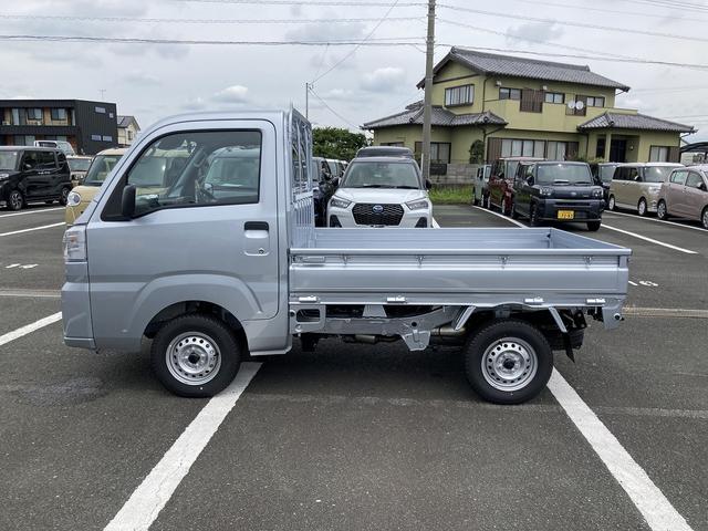 ハイゼットトラックスタンダード2WD CVT スーパーUVIRカットガラス(フロントウィンドウ) プリントレザーシート表皮 マニュアルエアコン 電動式パワーステアリング(静岡県)の中古車