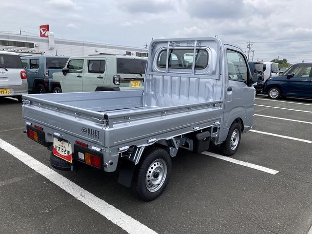 ハイゼットトラックスタンダード2WD CVT スーパーUVIRカットガラス(フロントウィンドウ) プリントレザーシート表皮 マニュアルエアコン 電動式パワーステアリング(静岡県)の中古車