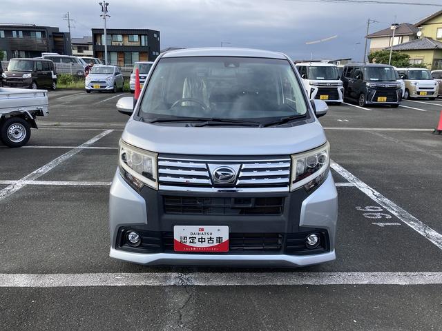 ムーヴカスタム RS SAIILEDヘッドライト 15インチアルミホイール キーフリーシステム チルトステアリング UVカットガラス 運転席シートリフター(静岡県)の中古車