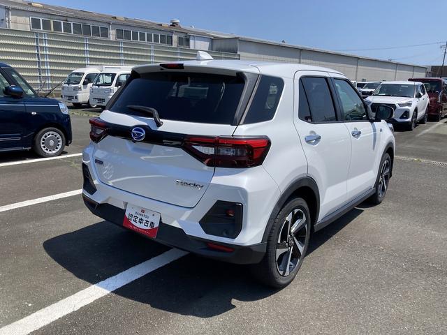 ロッキープレミアムG HEV17インチアルミホイール UVIRカット遮音ガラス フルLEDヘッドランプ キーフリーシステム 革巻きステアリングホイール 本革シフトノブ アクティブマルチインフォメーションメーター(静岡県)の中古車