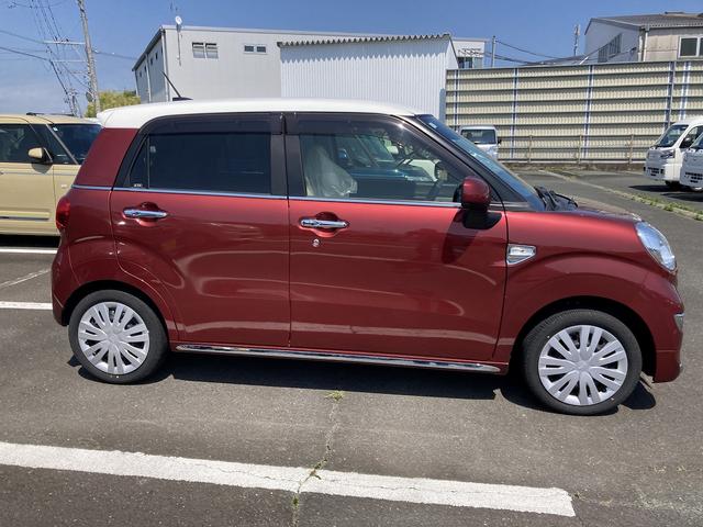 キャストスタイルX リミテッド SAIIIシートヒーター(運転席・助手席) 15インチフルホイールキャップ マルチリフレクターハロゲンヘッドランプ ウレタンステアリングホイール フロントパーソナルランプ(静岡県)の中古車
