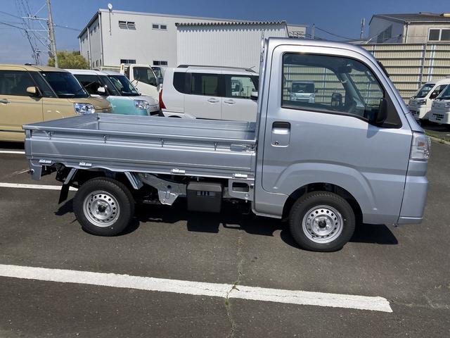 ハイゼットトラックスタンダード2WD MT スーパーUVカットガラス(フロントウィンドウ) プリントレザーシート表皮 マニュアルエアコン クリーンエアフィルター 電動式パワーステアリング(静岡県)の中古車