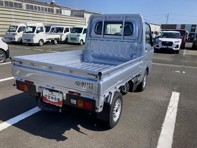 ハイゼットトラックスタンダード2WD MT スーパーUVカットガラス(フロントウィンドウ) プリントレザーシート表皮 マニュアルエアコン クリーンエアフィルター 電動式パワーステアリング(静岡県)の中古車