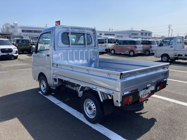 ハイゼットトラックスタンダード2WD MT スーパーUVカットガラス(フロントウィンドウ) プリントレザーシート表皮 マニュアルエアコン クリーンエアフィルター 電動式パワーステアリング(静岡県)の中古車