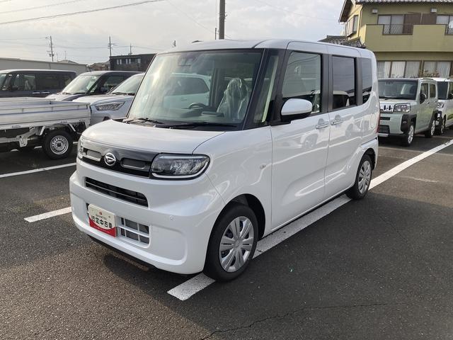タントX14インチフルホイールキャップ フルLEDヘッドランプ オート格納式カラードドアミラー 左側パワースライドドア TFTカラーマルチインフォメーションディスプレイ フルファブリックシート(静岡県)の中古車