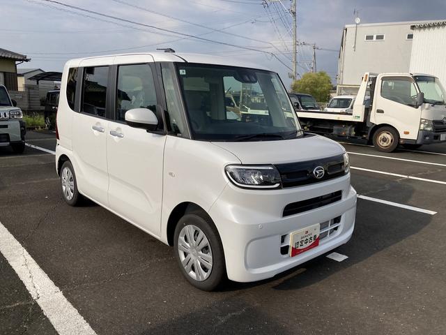 タントX14インチフルホイールキャップ フルLEDヘッドランプ オート格納式カラードドアミラー 左側パワースライドドア TFTカラーマルチインフォメーションディスプレイ フルファブリックシート(静岡県)の中古車