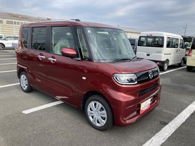 タントＸリミテッド１４インチフルホイールキャップ　フルＬＥＤヘッドランプ　オート格納式カラードドアミラー　両側パワースライドドア　ＴＦＴカラーマルチインフォメーションディスプレイ　フルファブリックシート（静岡県）の中古車