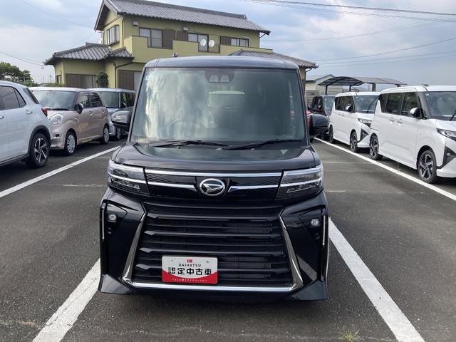 タントカスタムＸ１４インチアルミホイール　大型エアロバンパー　フルＬＥＤヘッドランプ　オート格納式カラードドアミラー　両側パワースライドドア　キーフリーシステム　プッシュボタンスタート（静岡県）の中古車