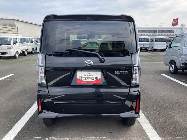 タントカスタムＸ１４インチアルミホイール　大型エアロバンパー　フルＬＥＤヘッドランプ　オート格納式カラードドアミラー　両側パワースライドドア　キーフリーシステム　プッシュボタンスタート（静岡県）の中古車