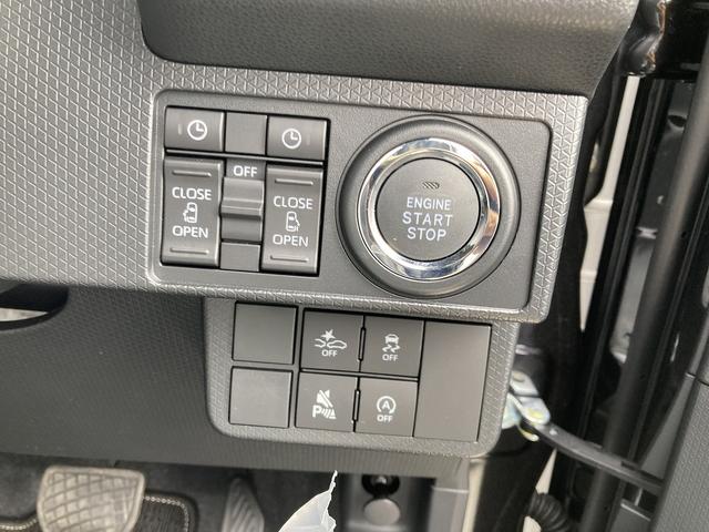 タントカスタムＸ１４インチアルミホイール　大型エアロバンパー　フルＬＥＤヘッドランプ　オート格納式カラードドアミラー　両側パワースライドドア　キーフリーシステム　プッシュボタンスタート（静岡県）の中古車