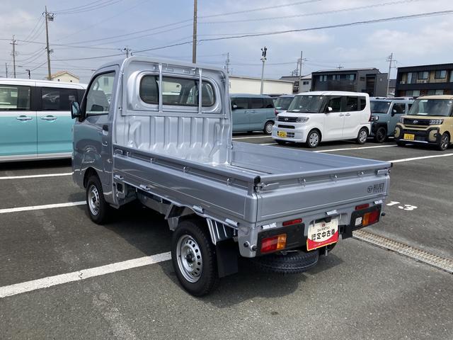 ハイゼットトラックスタンダード2WD CVT スーパーUVIRカットガラス(フロントウィンドウ) プリントレザーシート表皮 マニュアルエアコン 電動式パワーステアリング(静岡県)の中古車