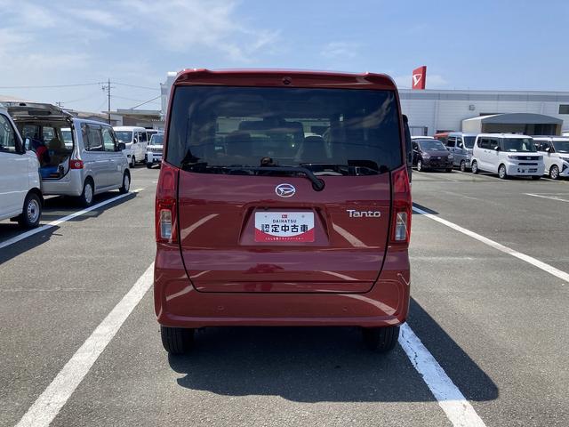 タントＸリミテッド１４インチフルホイールキャップ　フルＬＥＤヘッドランプ　オート格納式カラードドアミラー　両側パワースライドドア　ＴＦＴカラーマルチインフォメーションディスプレイ　フルファブリックシート（静岡県）の中古車