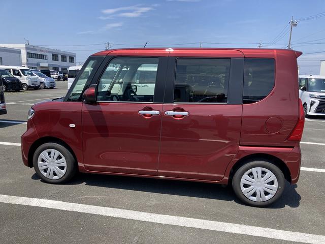 タントＸリミテッド１４インチフルホイールキャップ　フルＬＥＤヘッドランプ　オート格納式カラードドアミラー　両側パワースライドドア　ＴＦＴカラーマルチインフォメーションディスプレイ　フルファブリックシート（静岡県）の中古車