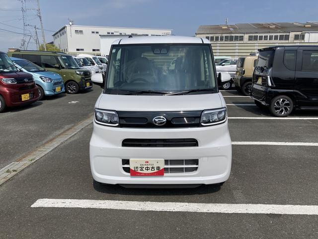 タントＸ１４インチフルホイールキャップ　フルＬＥＤヘッドランプ　オート格納式カラードドアミラー　左側パワースライドドア　ＴＦＴカラーマルチインフォメーションディスプレイ　フルファブリックシート（静岡県）の中古車