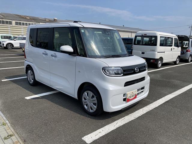 タントＸ１４インチフルホイールキャップ　フルＬＥＤヘッドランプ　オート格納式カラードドアミラー　左側パワースライドドア　ＴＦＴカラーマルチインフォメーションディスプレイ　フルファブリックシート（静岡県）の中古車