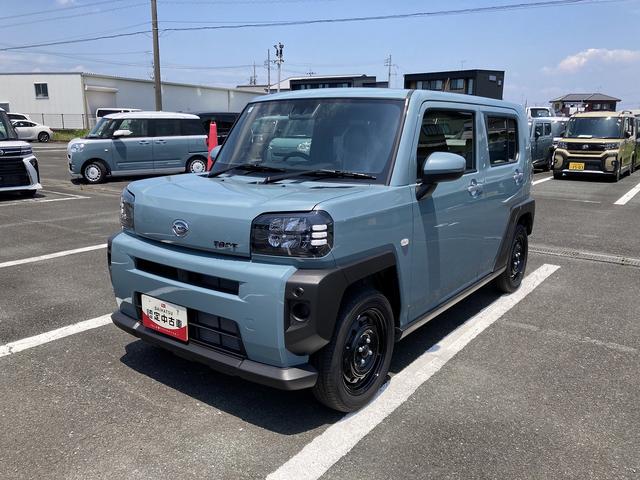 タフトX15インチスチールホイール(ブラック塗装) マニュアルレベリング機能付フルLEDヘッドランプ マルチインフォメーションディスプレイ(静岡県)の中古車