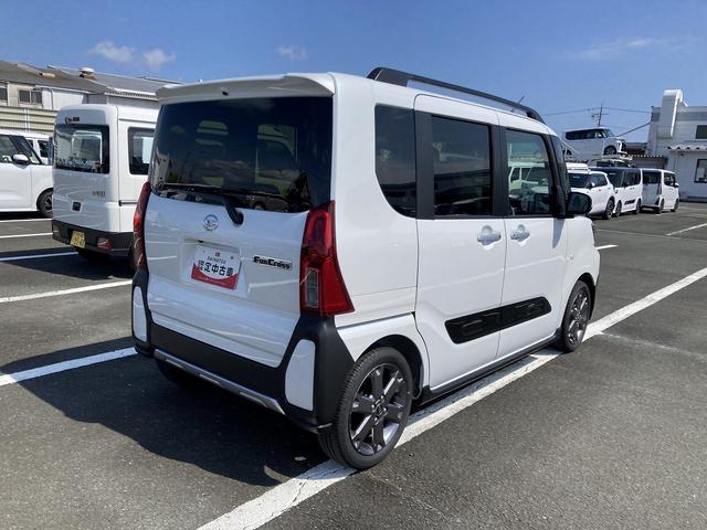 タントファンクロスターボ15インチアルミホイール フルLEDヘッドランプ オート格納式カラードドアミラー 両側パワースライドドア キーフリーシステム プッシュボタンスタート(静岡県)の中古車