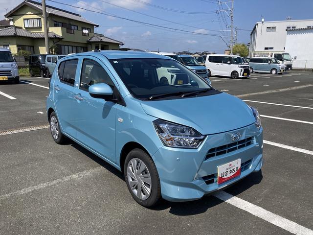 ミライースX SAIII14インチフルホイールキャップ LEDヘッドランプ 電動格納式(カラード)ドアミラー 自発光式デジタルメーターブルーイルミネーションメーター マニュアルエアコン(ダイヤル式) キーレスエントリー(静岡県)の中古車