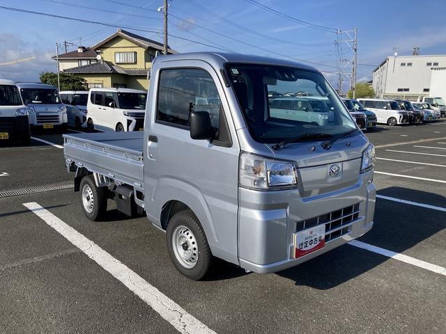 ハイゼットトラックスタンダード2WD MT スーパーUVカットガラス(フロントウィンドウ) プリントレザーシート表皮 マニュアルエアコン クリーンエアフィルター 電動式パワーステアリング(静岡県)の中古車