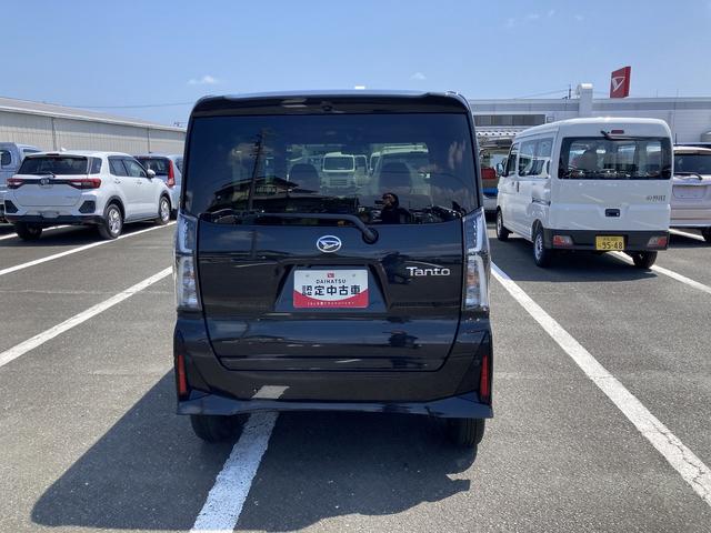 タントカスタムXリミテッド14インチアルミホイール 大型エアロバンパー フルLEDヘッドランプ オート格納式カラードドアミラー 両側パワースライドドア キーフリーシステム プッシュボタンスタート スマートクルーズ(静岡県)の中古車